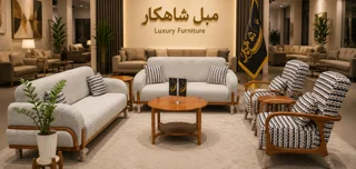 مبل راحتی تختخواب شو مدل مینیمال افرا ۸ نفره